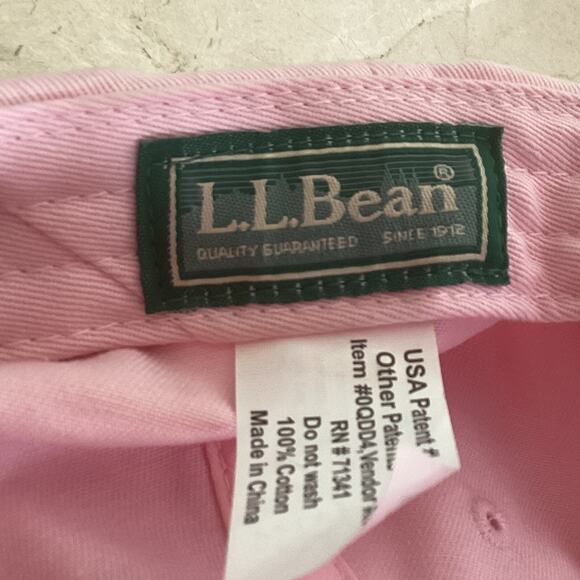 LLBean Unisex Baseball Hat LED Lighted Pathfinder Pink Strapback Preppy Gorpcore - Picture 12 of 14